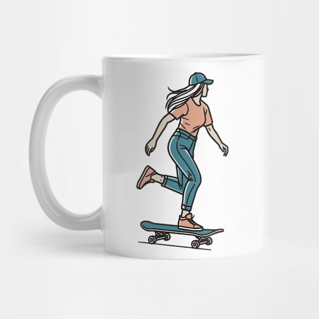 Skater Girl by Green Dreads